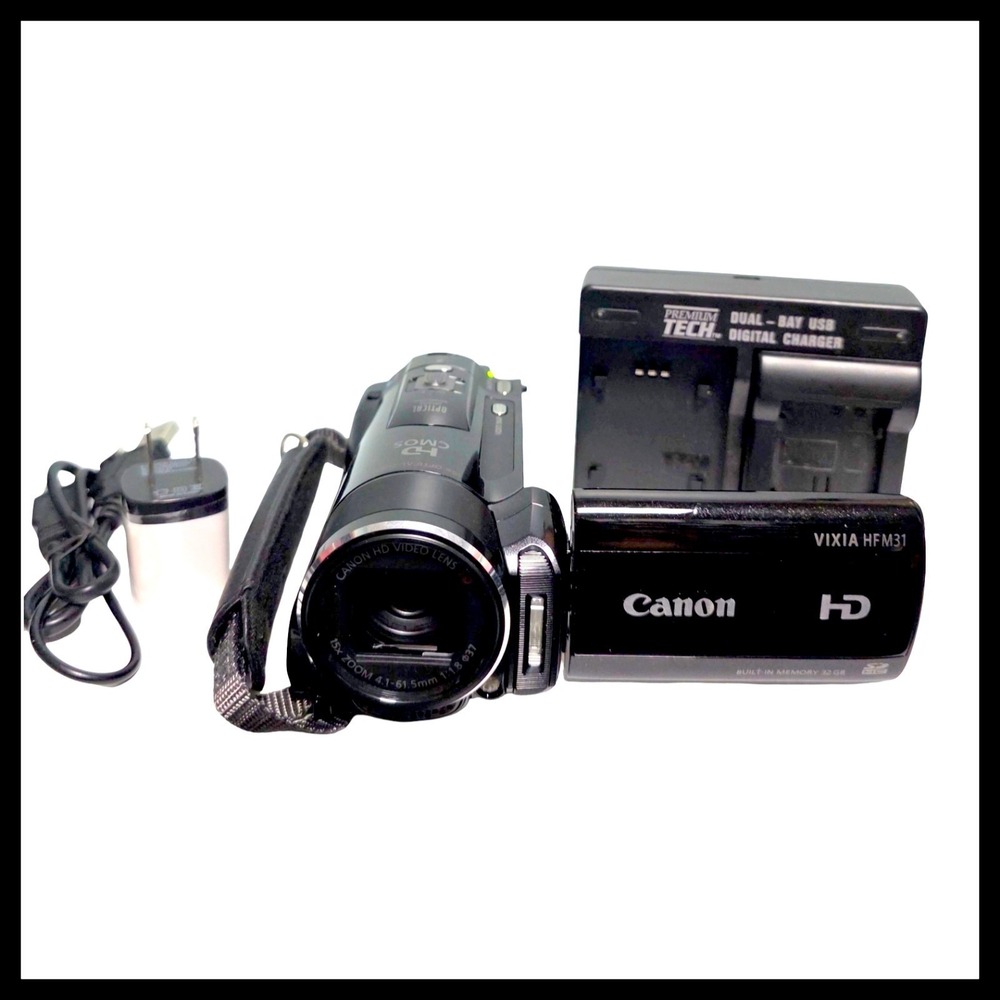 CANON Vixia HF M31 Full HD 15X Optical Zoom 32GB Built-In Storage